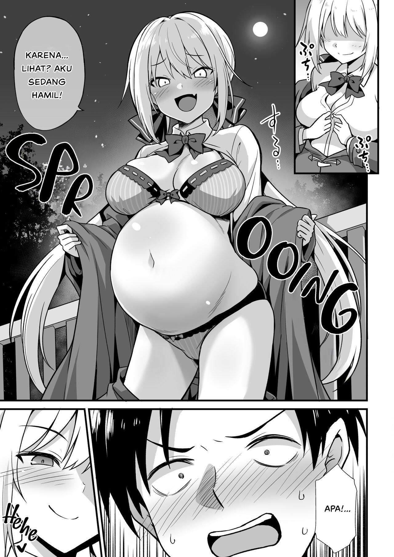 Kaidan Toshi Densetsu Shinya no Eki de Mesugaki ni Totsuzen Ecchi - Chapter 1 12