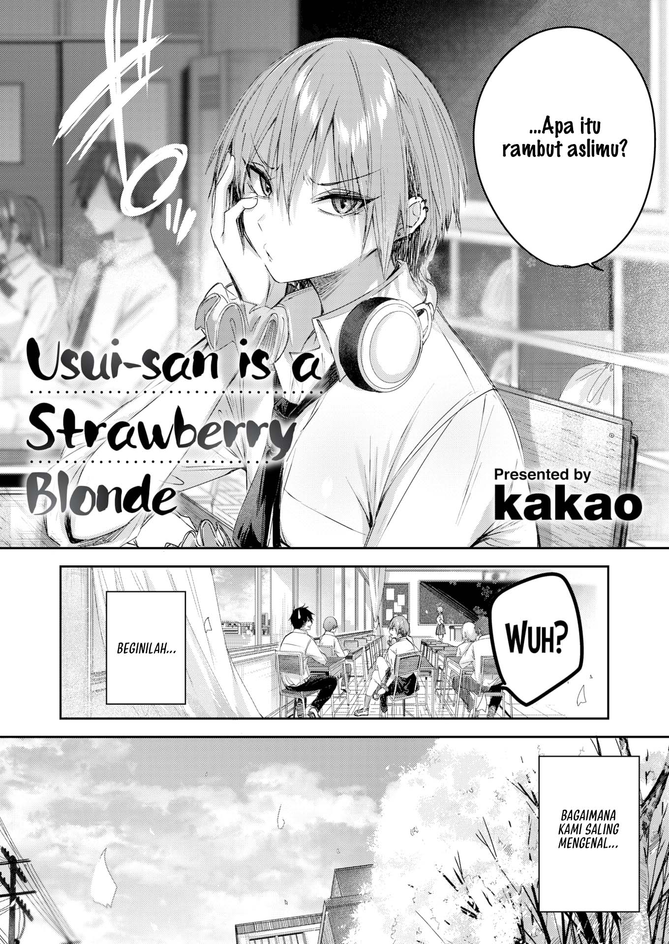 Usui-san is a Strawberry Blonde - Chapter 1 3 Usui-san is a Strawberry Blonde - Chapter 1 3