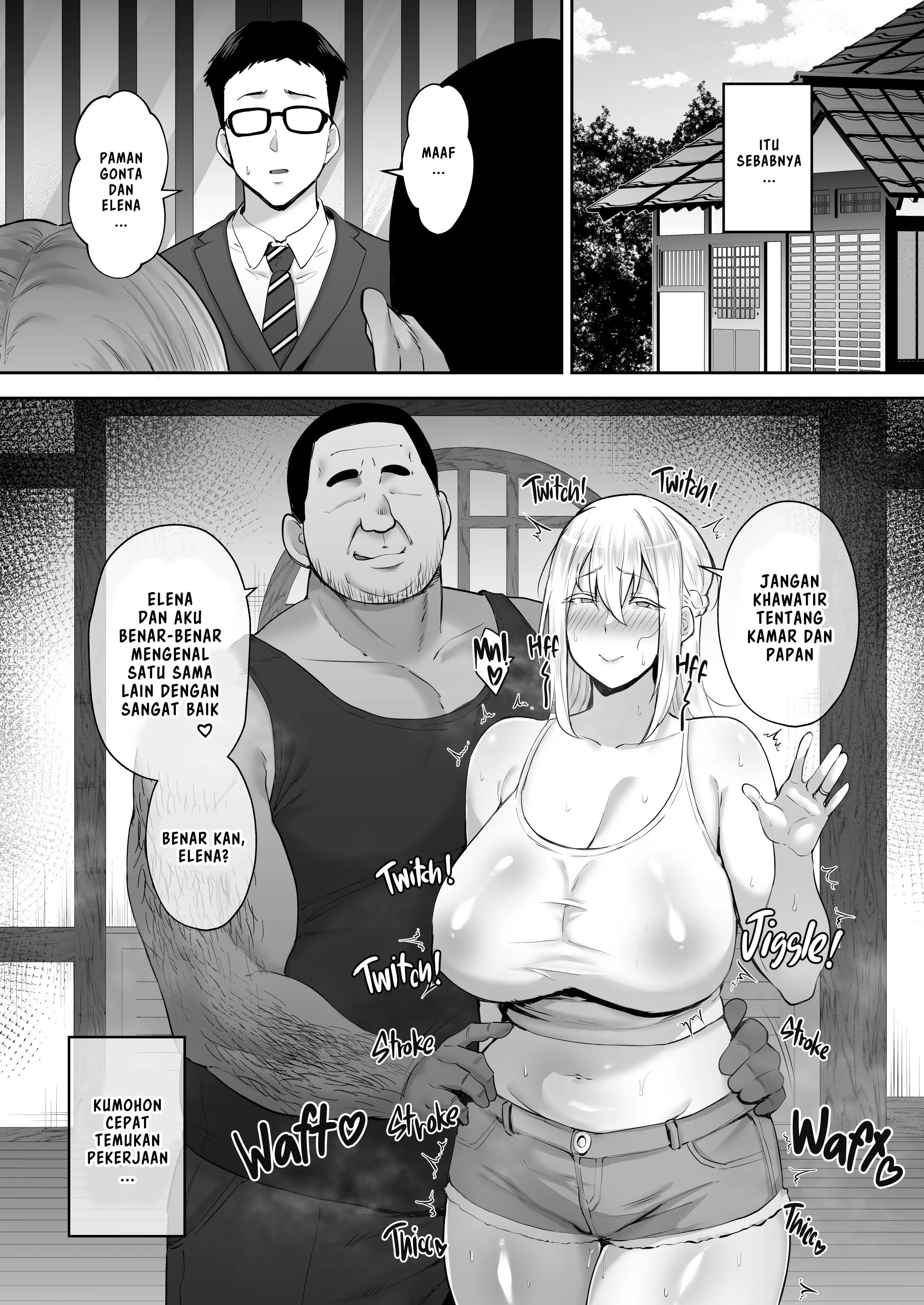 Netorareta Bakunyuu Blonde Zuma Elena – Yamato Nadeshiko ni Akogaretetara Onaho Nadeshiko ni Nattemashita - Chapter 1 81