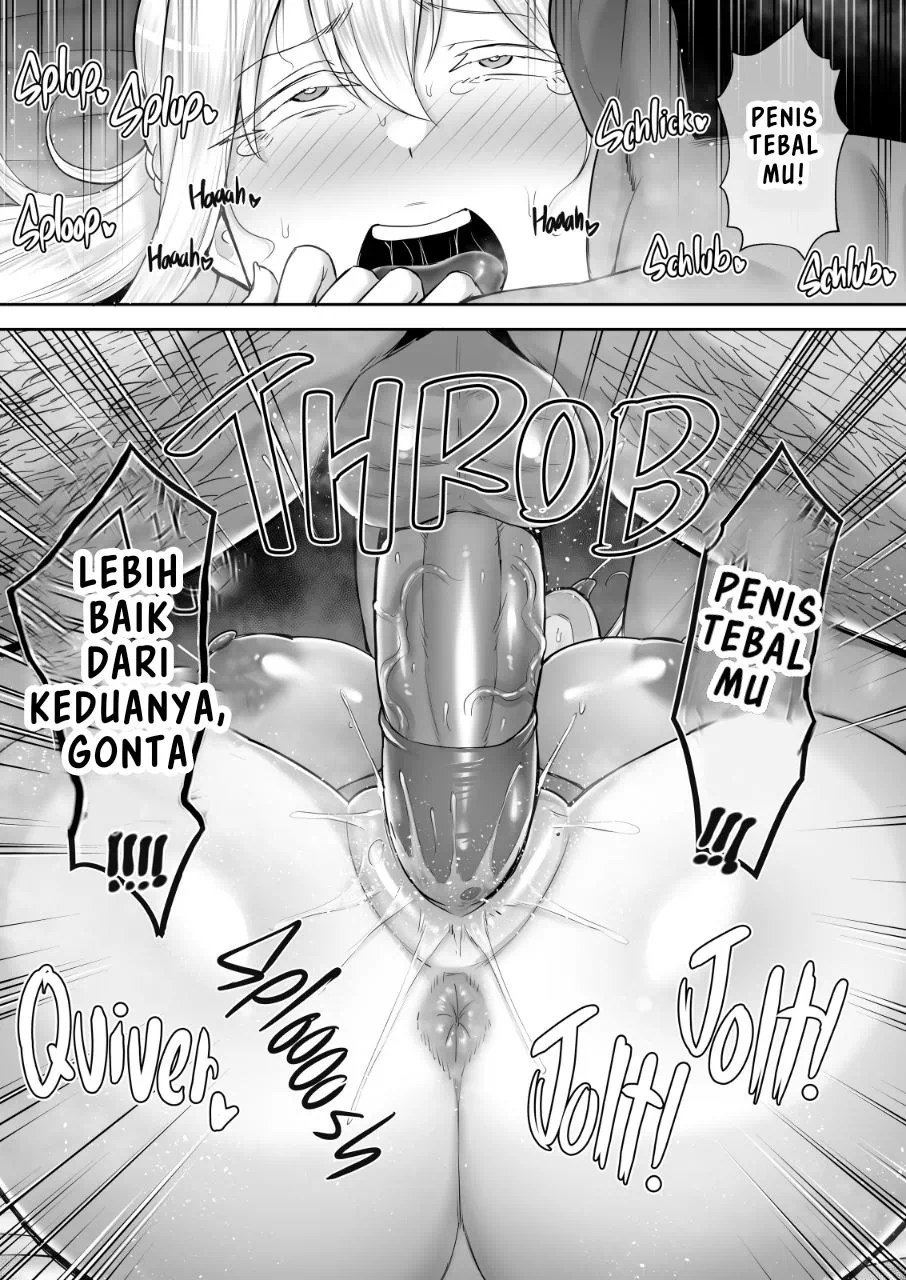 Netorareta Bakunyuu Blonde Zuma Elena – Yamato Nadeshiko ni Akogaretetara Onaho Nadeshiko ni Nattemashita - Chapter 1 64