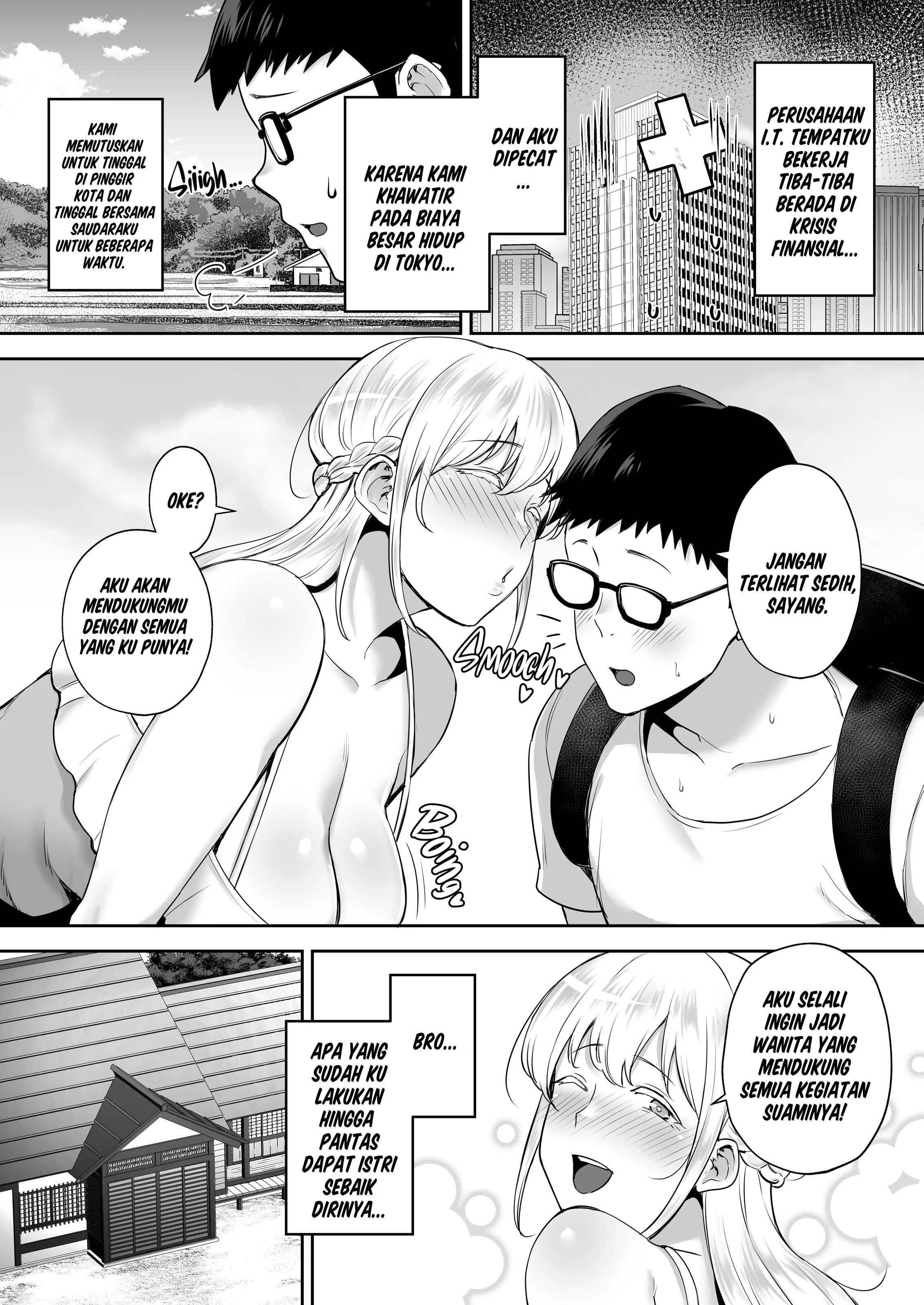 Netorareta Bakunyuu Blonde Zuma Elena – Yamato Nadeshiko ni Akogaretetara Onaho Nadeshiko ni Nattemashita - Chapter 1 4