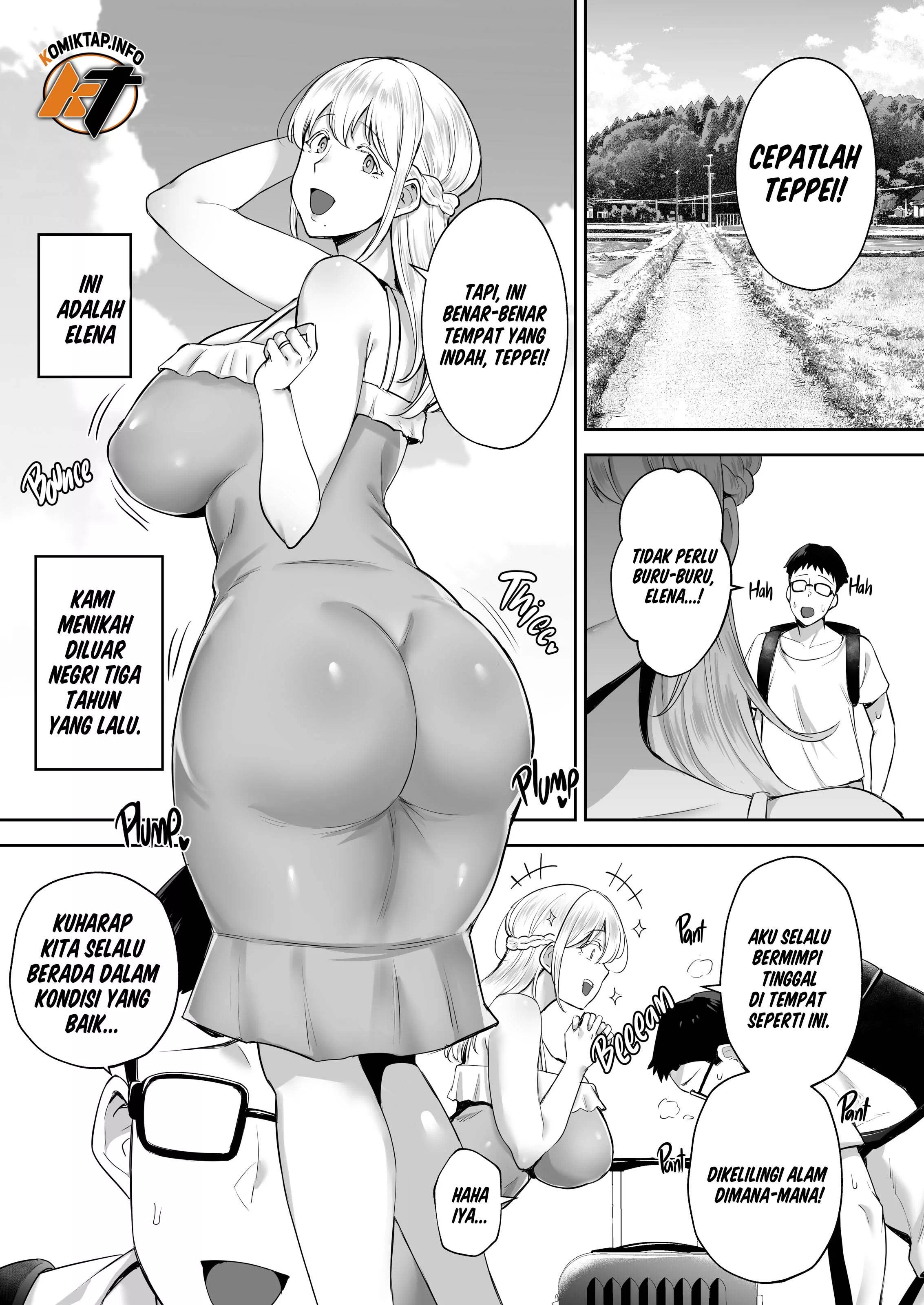 Netorareta Bakunyuu Blonde Zuma Elena – Yamato Nadeshiko ni Akogaretetara Onaho Nadeshiko ni Nattemashita - Chapter 1 3