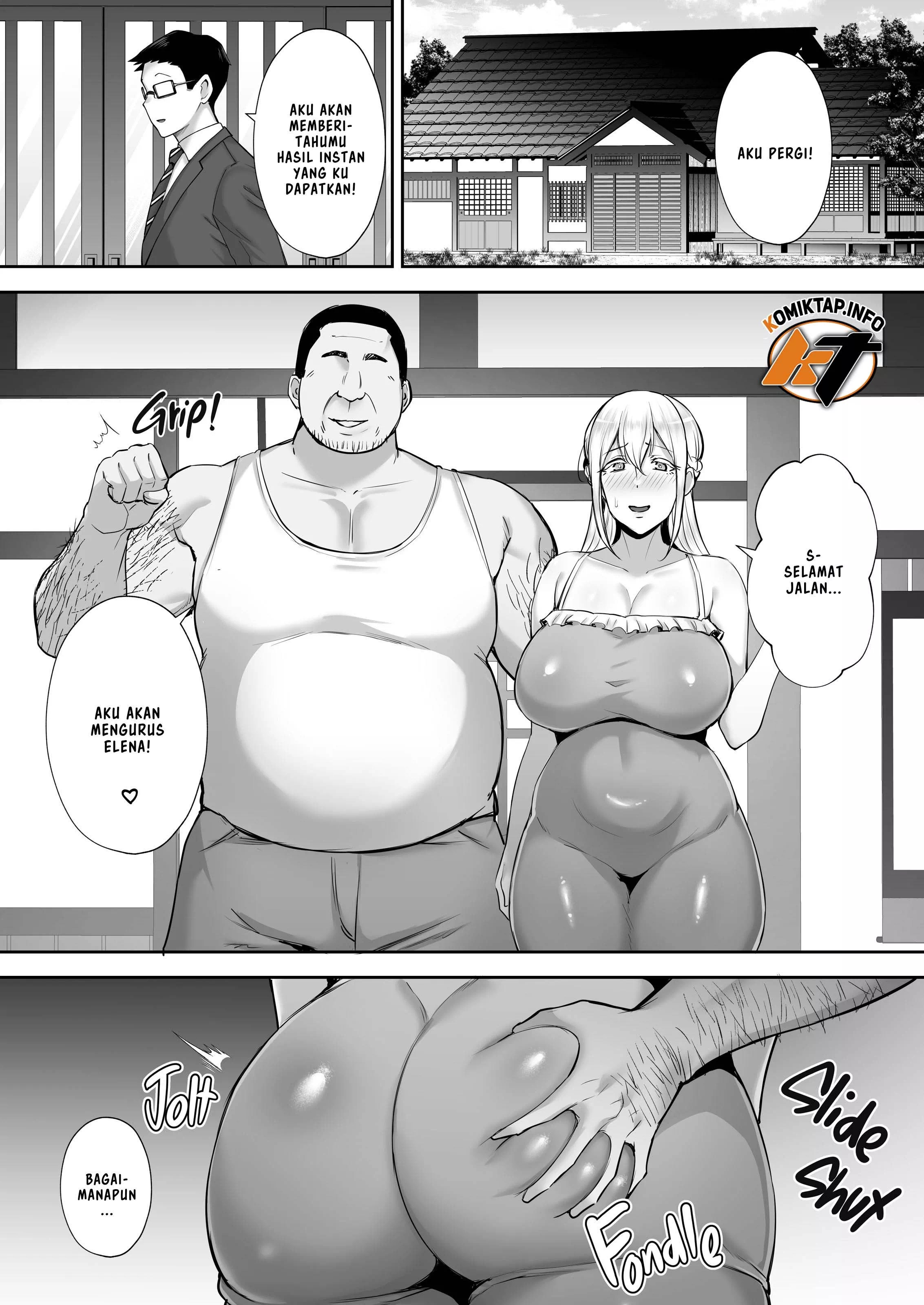 Netorareta Bakunyuu Blonde Zuma Elena – Yamato Nadeshiko ni Akogaretetara Onaho Nadeshiko ni Nattemashita - Chapter 1 43