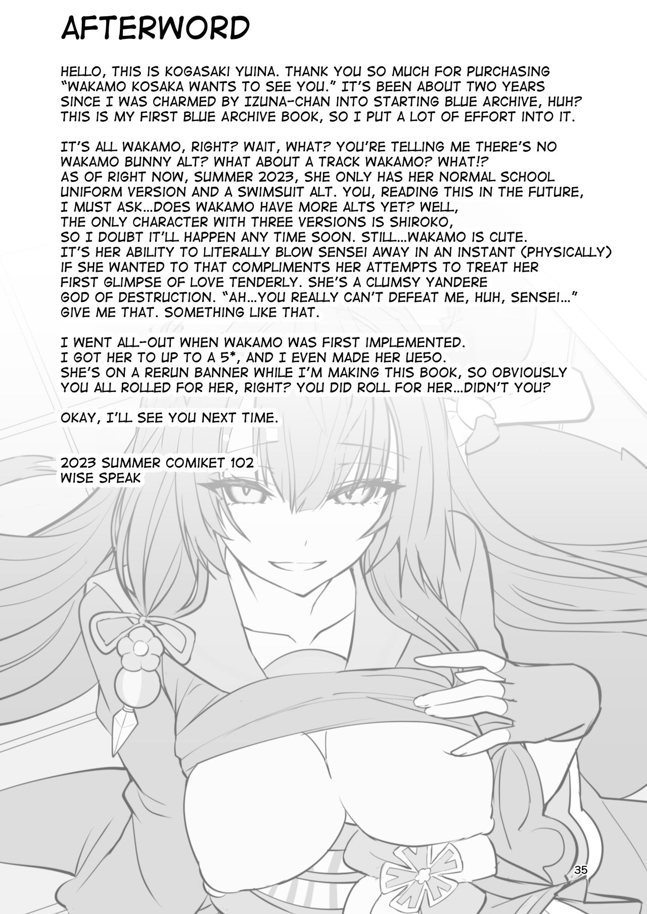 Kosaka Wakamo wa Aitakute Wakamo - Chapter 1 35 Kosaka Wakamo wa Aitakute Wakamo - Chapter 1 35