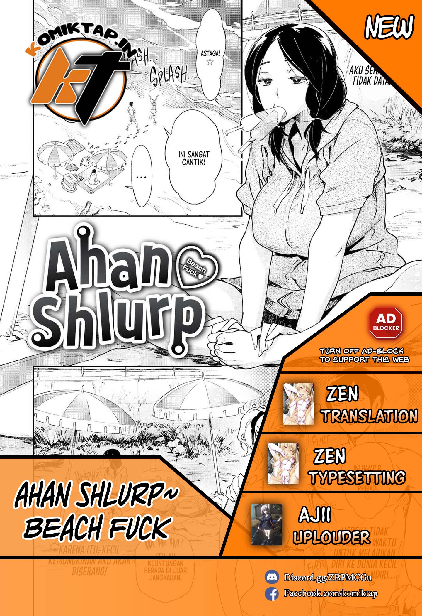 Ahan Shlurp~ Beach fuck - Chapter 1 1