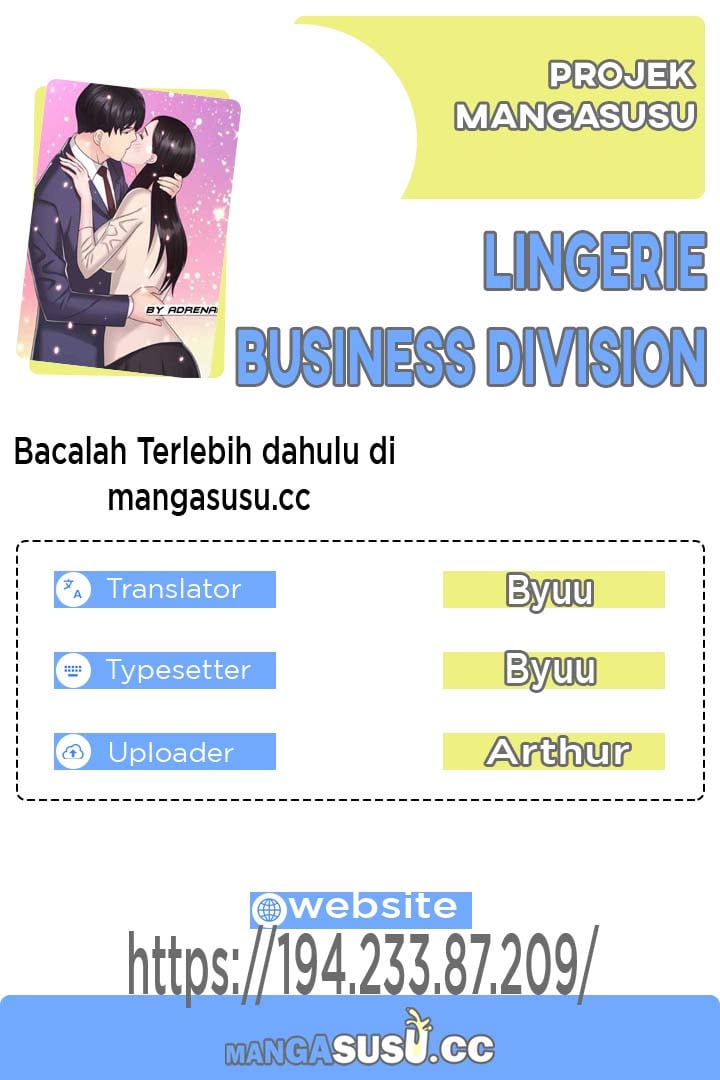 Lingerie Business Division - Chapter 27 1