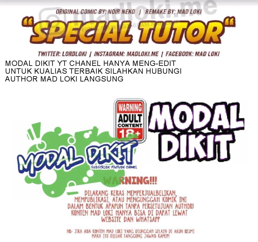 Komik Madloki Special Tutor - Madloki Special Tutor Chapter 01 1