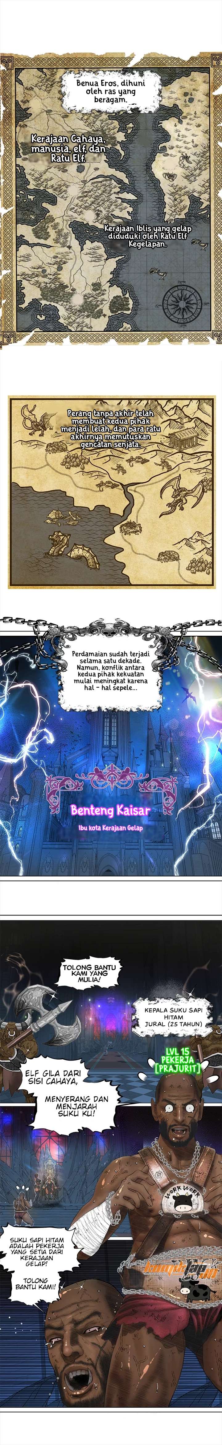 The Dark Elf Queen and the Slave Orc - Chapter 1 3 The Dark Elf Queen and the Slave Orc - Chapter 1 3