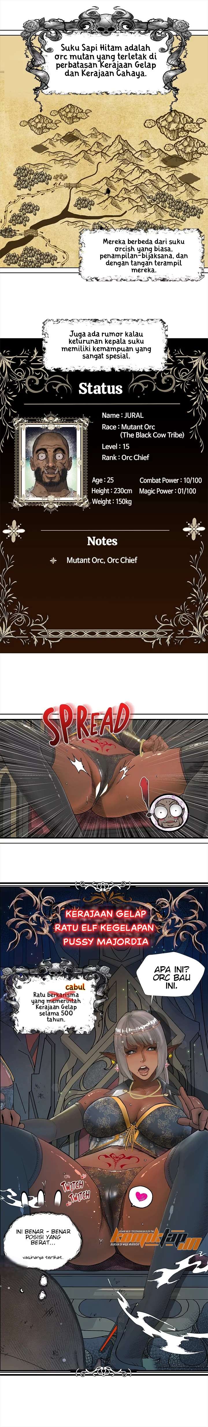 The Dark Elf Queen and the Slave Orc - Chapter 1 4 The Dark Elf Queen and the Slave Orc - Chapter 1 4