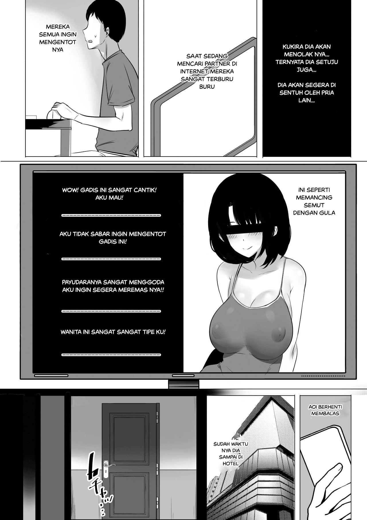 Boku dake ni Amaesasete Kureru Kyonyuu JK Tsuma o Hoka no Otoko ni Dakasete Mita - Chapter 1 17 Boku dake ni Amaesasete Kureru Kyonyuu JK Tsuma o Hoka no Otoko ni Dakasete Mita - Chapter 1 17