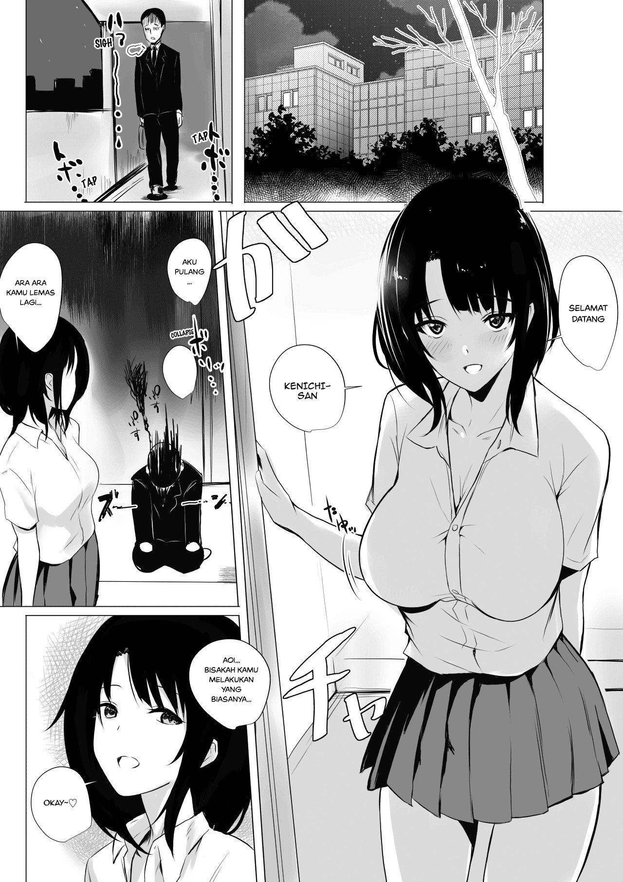 Boku dake ni Amaesasete Kureru Kyonyuu JK Tsuma o Hoka no Otoko ni Dakasete Mita - Chapter 1 7 Boku dake ni Amaesasete Kureru Kyonyuu JK Tsuma o Hoka no Otoko ni Dakasete Mita - Chapter 1 7