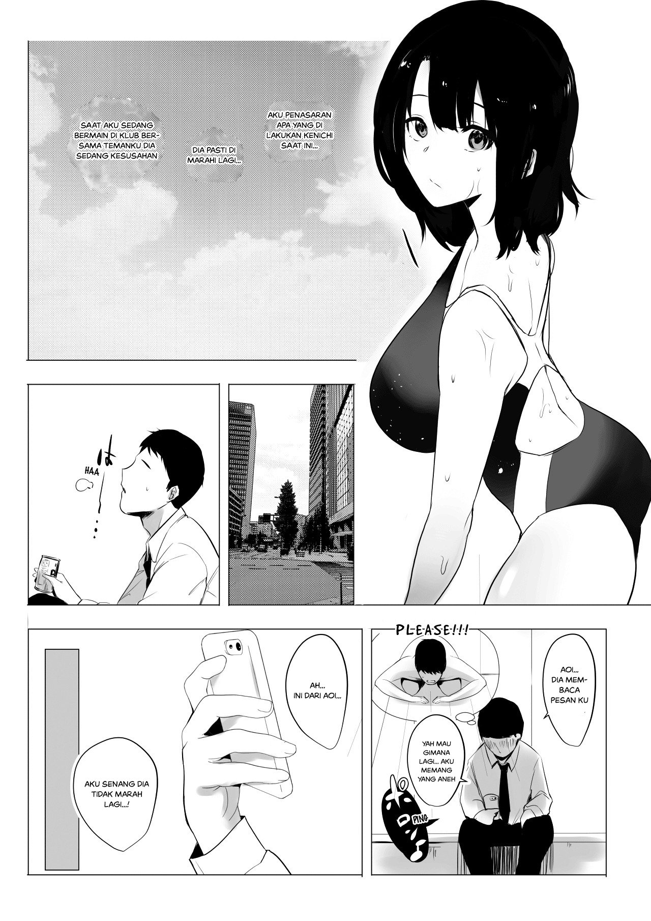 Boku dake ni Amaesasete Kureru Kyonyuu JK Tsuma o Hoka no Otoko ni Dakasete Mita - Chapter 1 15 Boku dake ni Amaesasete Kureru Kyonyuu JK Tsuma o Hoka no Otoko ni Dakasete Mita - Chapter 1 15