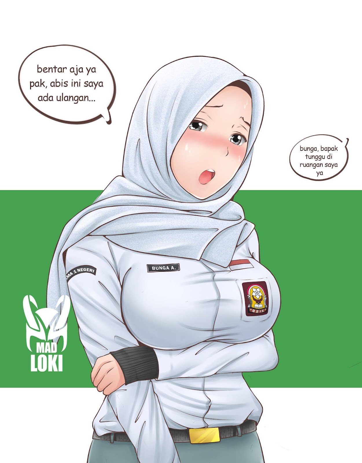 Komik Madloki Strip X - Madloki Strip X Chapter komik madloki hijab sma 1