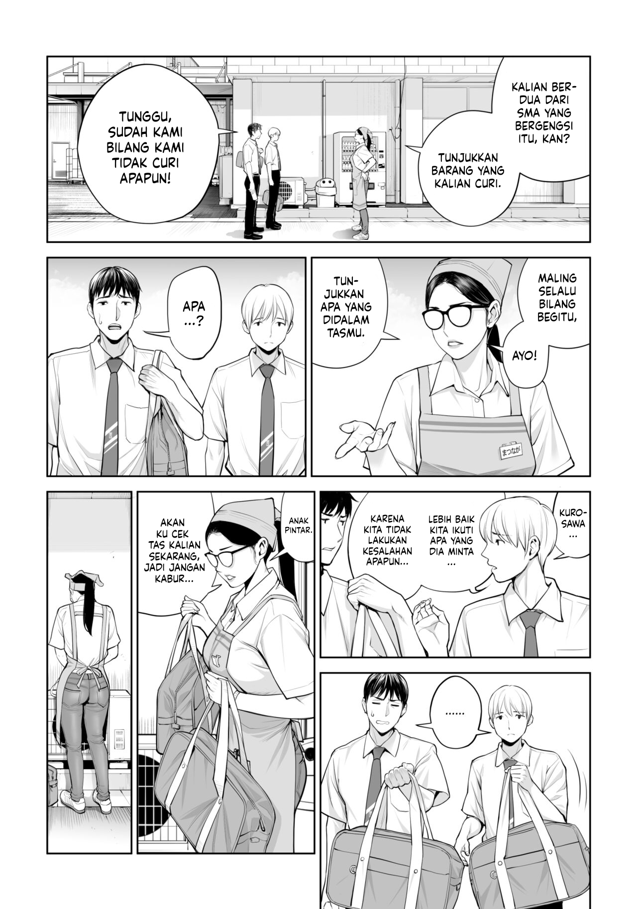 Kurokami Onna no Fudeoroshi - Chapter 1 9