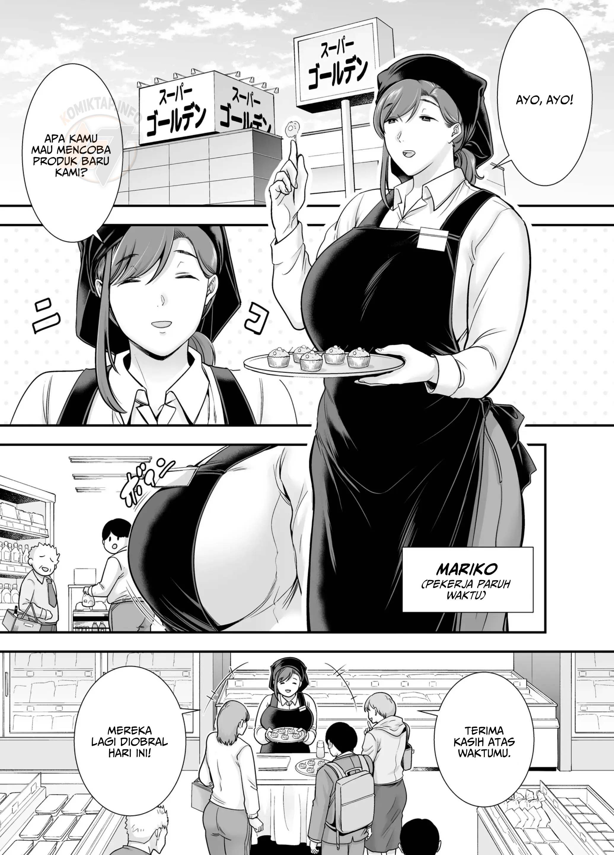 Mariko-san to Boku Baito-saki no Hitozuma to no Furin Kankei - Chapter 1 3 Mariko-san to Boku Baito-saki no Hitozuma to no Furin Kankei - Chapter 1 3