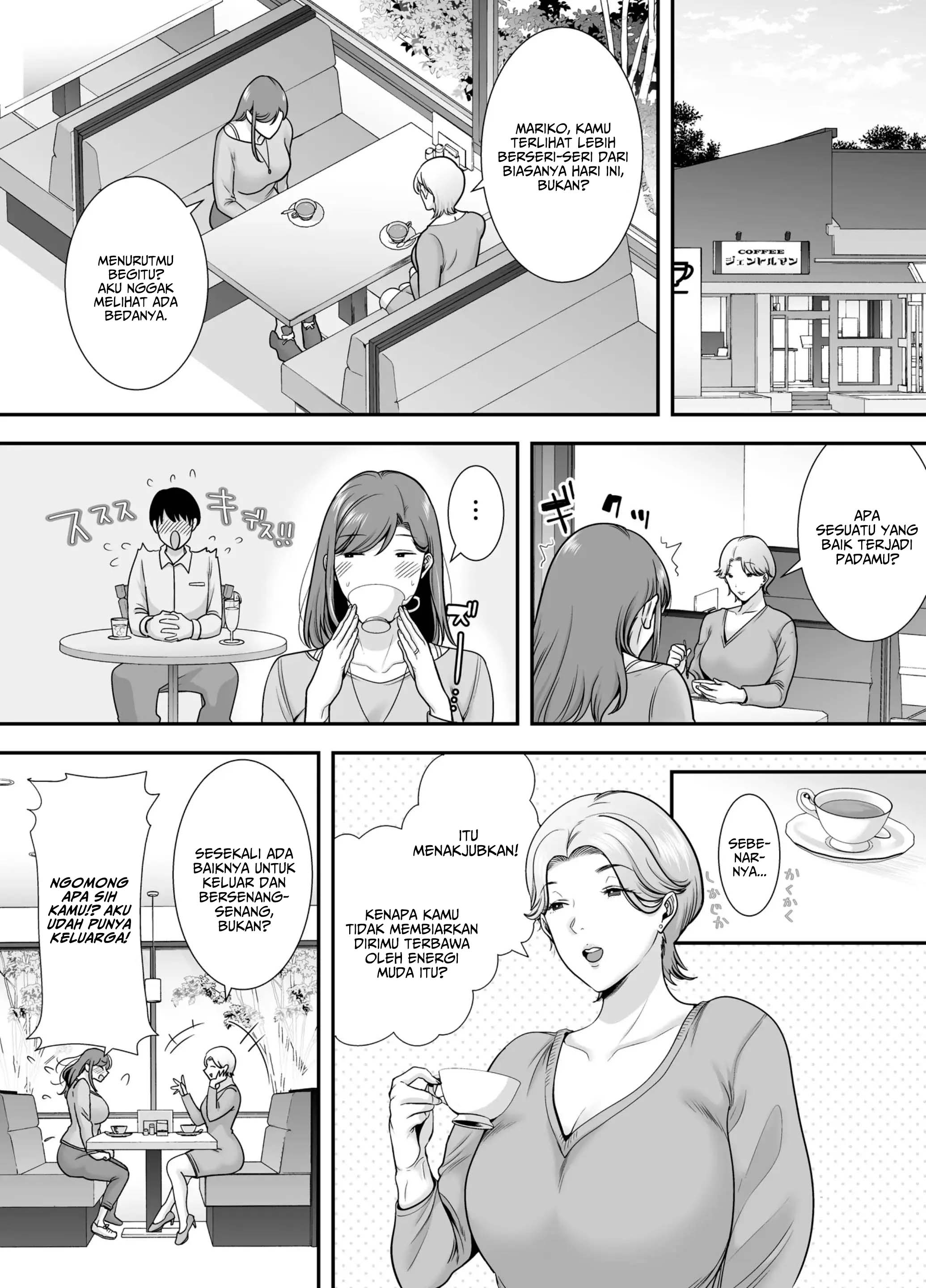 Mariko-san to Boku Baito-saki no Hitozuma to no Furin Kankei - Chapter 1 12 Mariko-san to Boku Baito-saki no Hitozuma to no Furin Kankei - Chapter 1 12