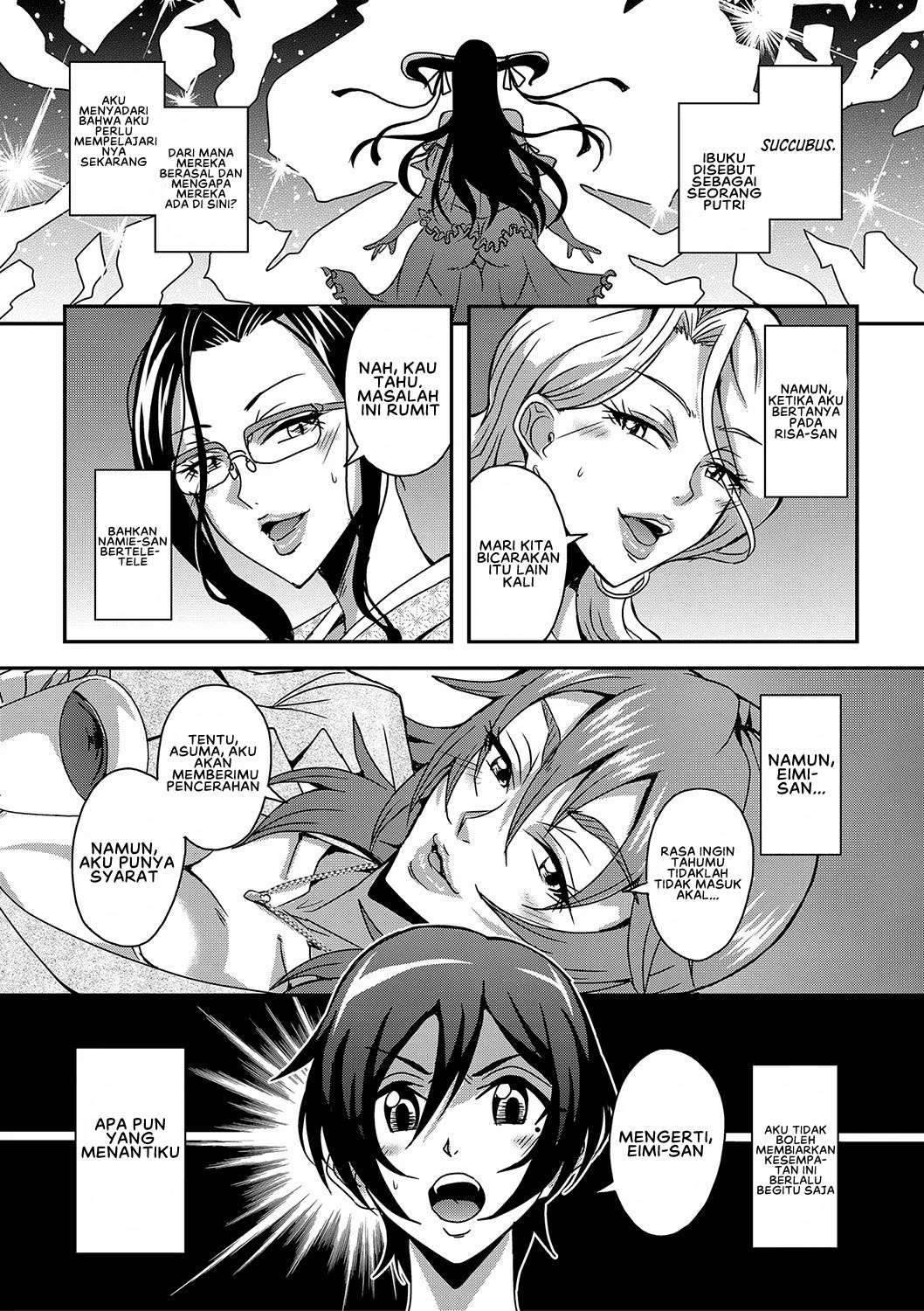 Boku to Succubus Mama-tachi to no Harem Life - Chapter 4 3 Boku to Succubus Mama-tachi to no Harem Life - Chapter 4 3