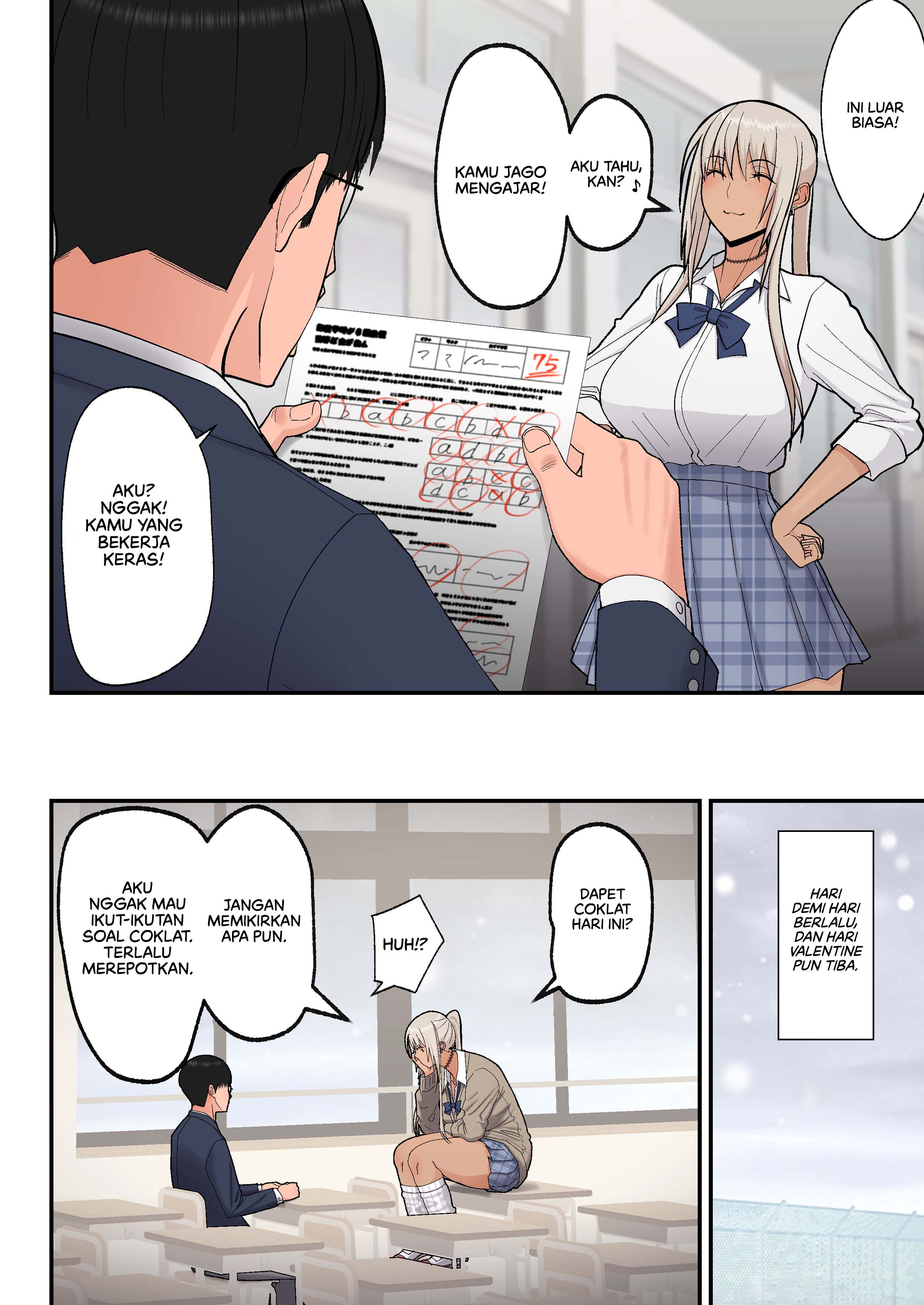 Sweet Love with the Blonde Gyaru - Chapter 1 end fix 6 Sweet Love with the Blonde Gyaru - Chapter 1 end fix 6