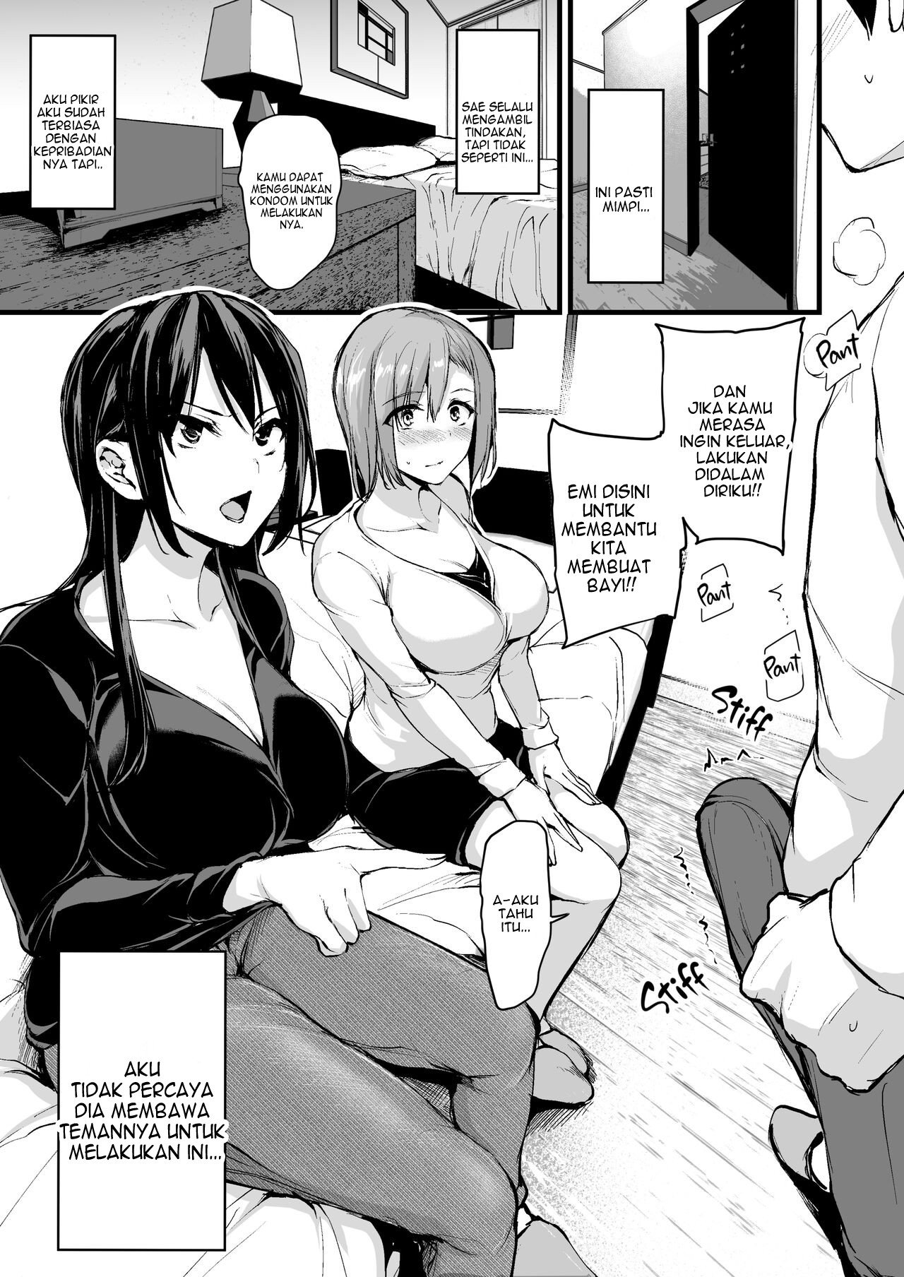 Kyonyuu ga Futari Inai to Bokki shinai Otto no Tame ni Tomodachi wo Tsurete kita Tsuma - Chapter 1 9 Kyonyuu ga Futari Inai to Bokki shinai Otto no Tame ni Tomodachi wo Tsurete kita Tsuma - Chapter 1 9