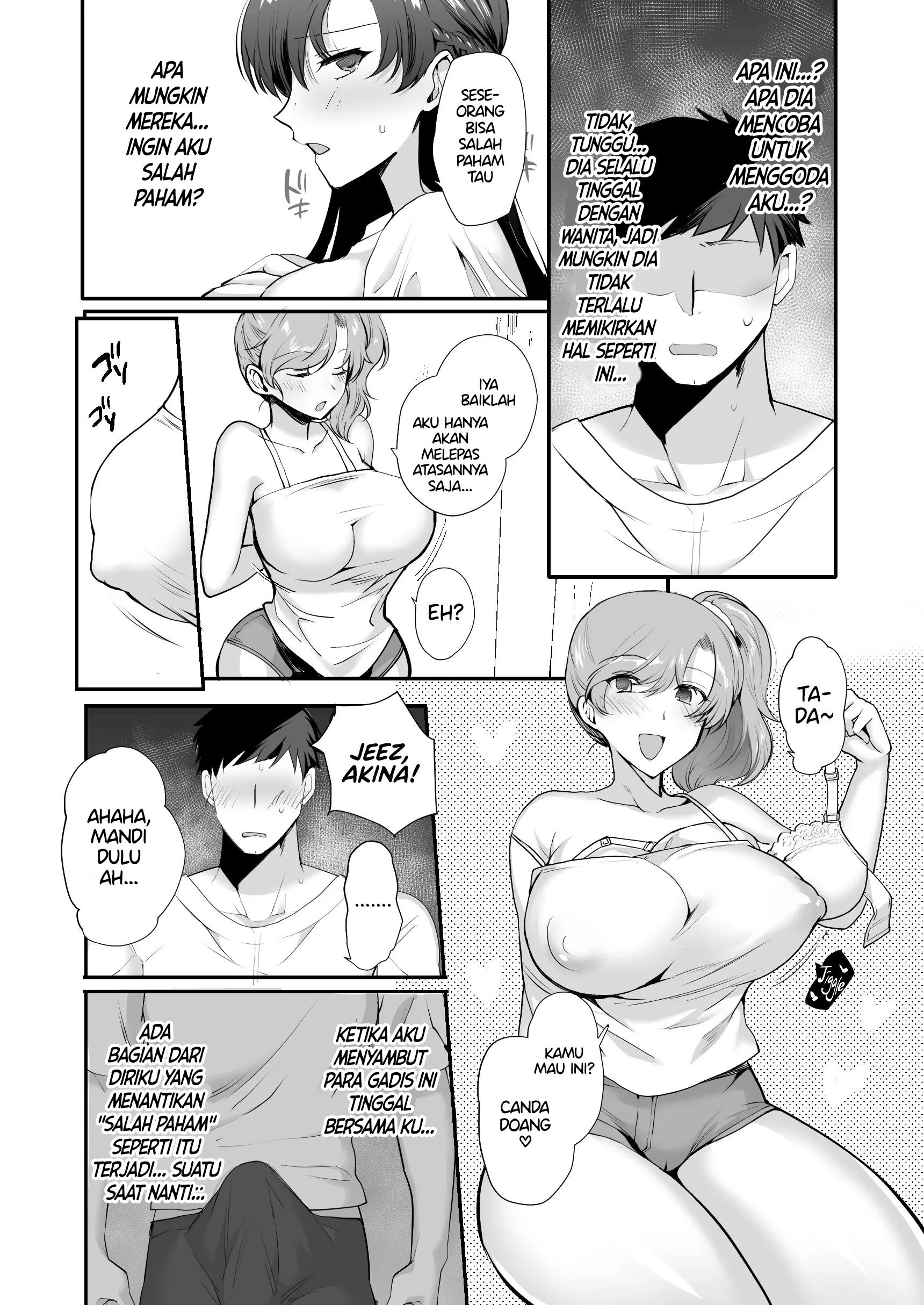 Erosugiru Doukyonin ~ Dosukebe Shimai to 1K Doukyo Seikatsu ~ - Chapter 1 19 Erosugiru Doukyonin ~ Dosukebe Shimai to 1K Doukyo Seikatsu ~ - Chapter 1 19