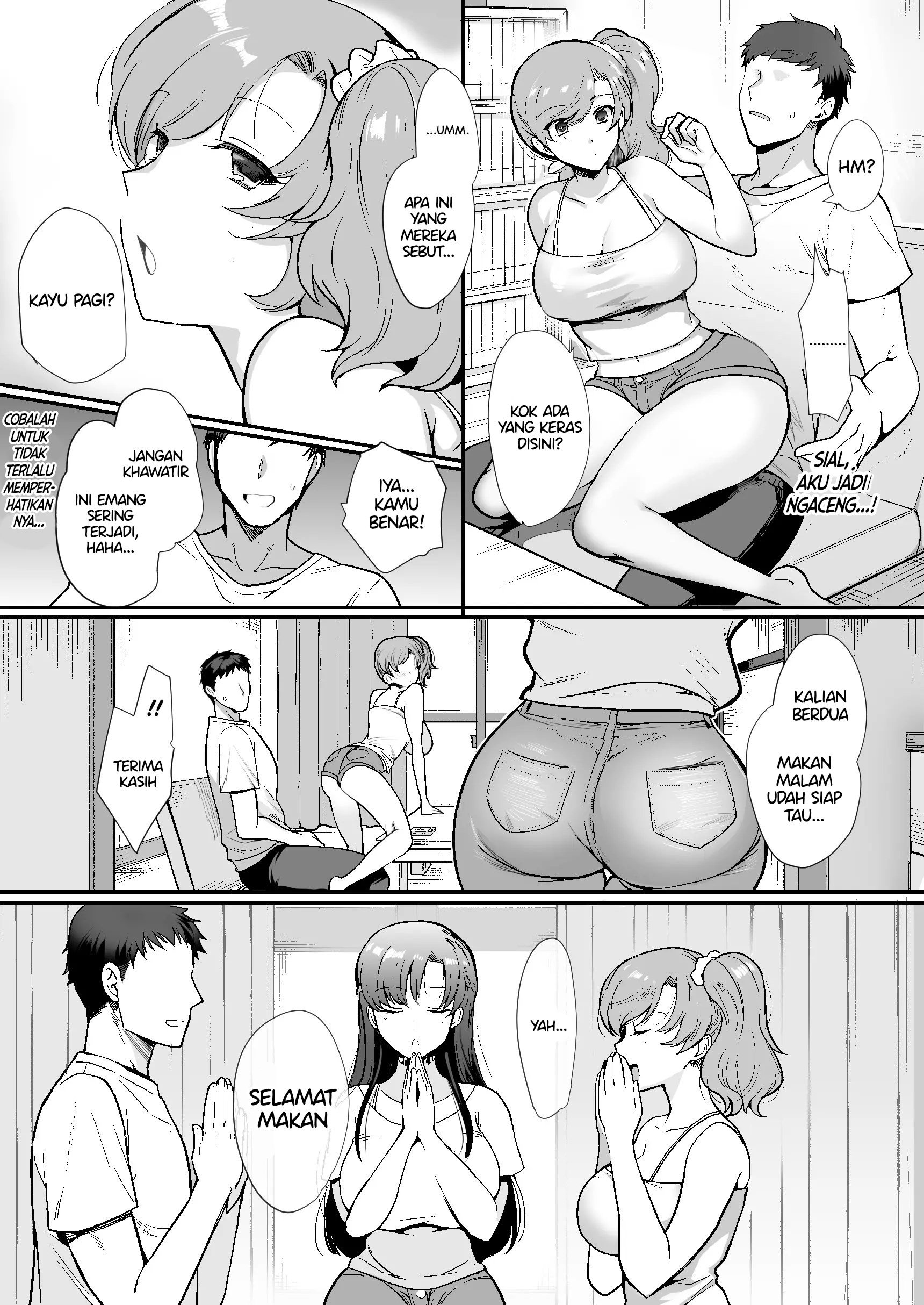 Erosugiru Doukyonin ~ Dosukebe Shimai to 1K Doukyo Seikatsu ~ - Chapter 1 14 Erosugiru Doukyonin ~ Dosukebe Shimai to 1K Doukyo Seikatsu ~ - Chapter 1 14