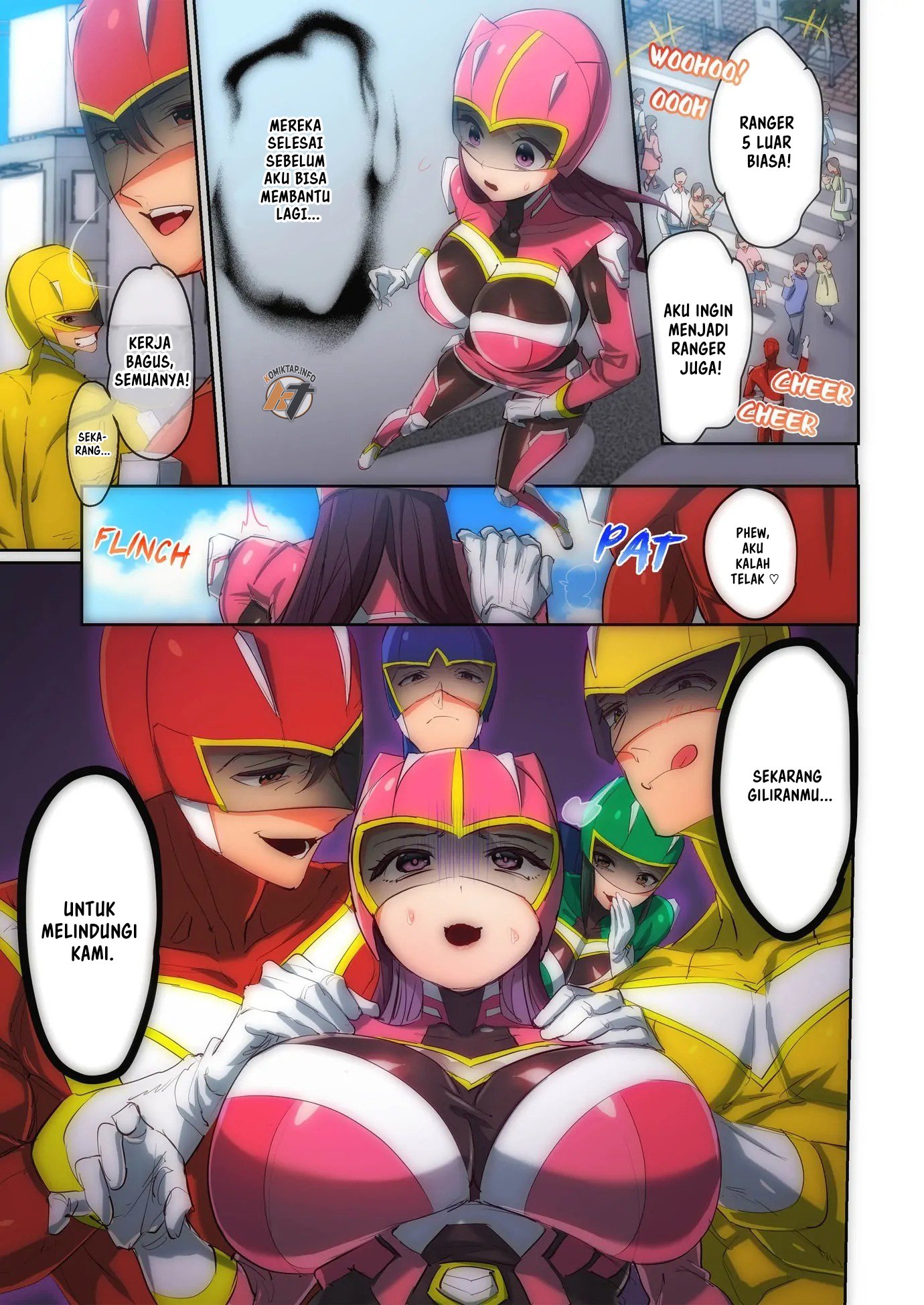 Pitiful Ranger Pink: I’m Such a Disgrace, but It Feels So Good! - Chapter 1 5 Pitiful Ranger Pink: I’m Such a Disgrace, but It Feels So Good! - Chapter 1 5